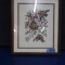 FRAMED NEEDLEPOINT BIRDS  25 X 23