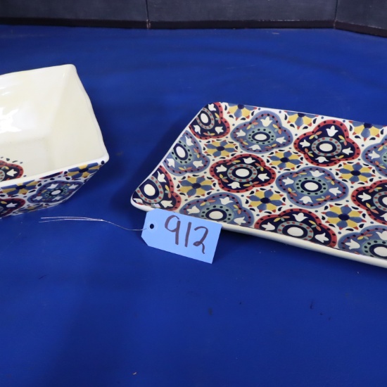 2 PC. SERVINGWARE