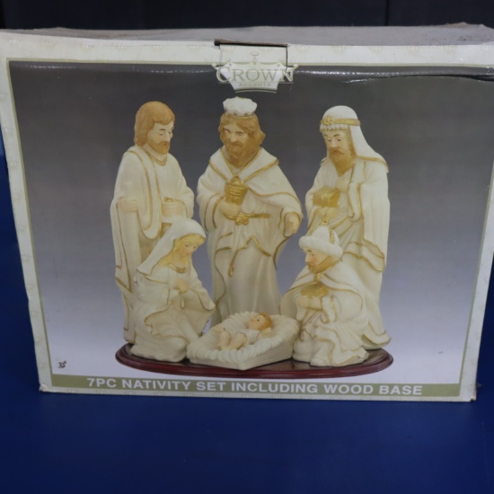 NATIVITY PCS. IN BOX