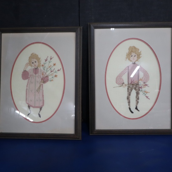 3 PCS. NEEDLEPOINT