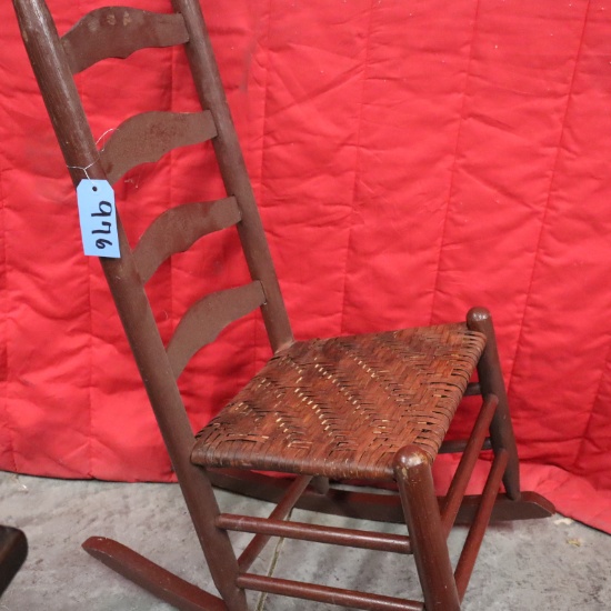 CANE BOTTOM ROCKER