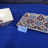 2 PC. SERVINGWARE