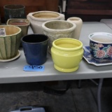 LOT OF PLANTERS