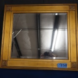 GOLD  FRAME MIRROR  28 X 32