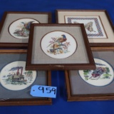 NEEDLEPOINT  5 PCS.  12 X 12