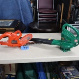 ELECTRIC BLOWER AND HEDGE CLIPPERS