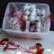 CONTAINER OF CHRISTMAS DECOR