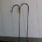 2 SHEPHERD HOOKS
