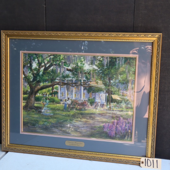 FRAMED PRINT " SHARING MEMORIES  26 X 32