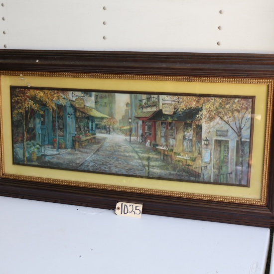 FRAMED PRINT   26 X 47