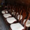 8 DINING CHAIRS BY WHITE FURNITURE