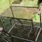 BRASS  & GLASS TEA CART