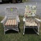 2 WICKER CHAIRS