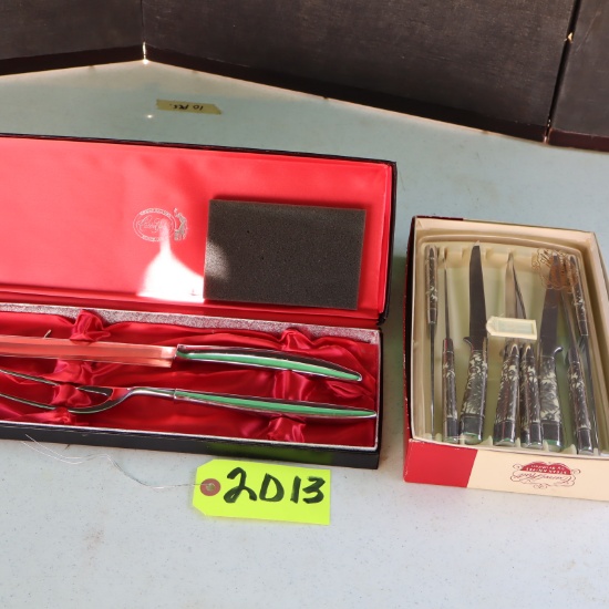2 SETS OF CARVELL HALL SERVICE PCS.