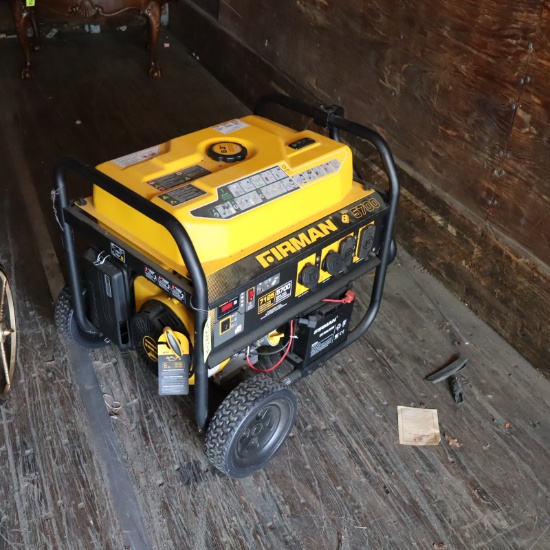 FIRMAN 12 VOLT  15 AMP GENERATOR  7125 WATTS