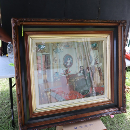 FRAMED PRINT  42 X 38