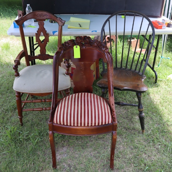 3 ODD CHAIRS