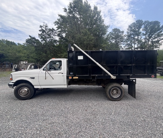 1996 Ford Dump Truck Powerstroke Supe Duty