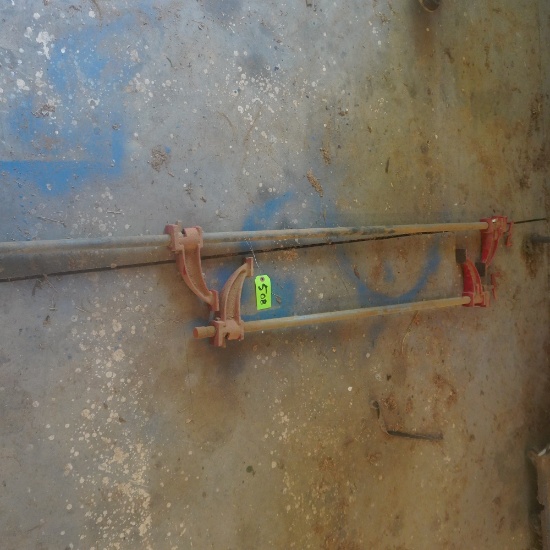2 BAR CLAMPS 6 & 4 FT.