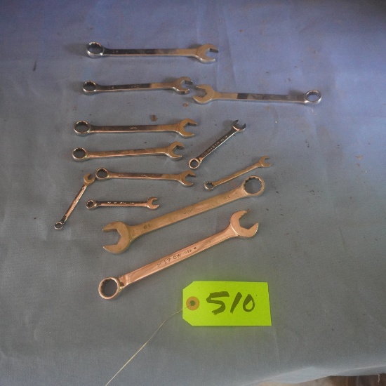 12 MAC METRIC WRENCHES