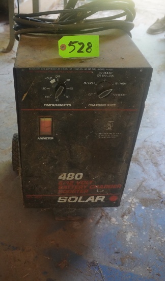480 6/12 VOLT SOLAR BATTERY CHARGER