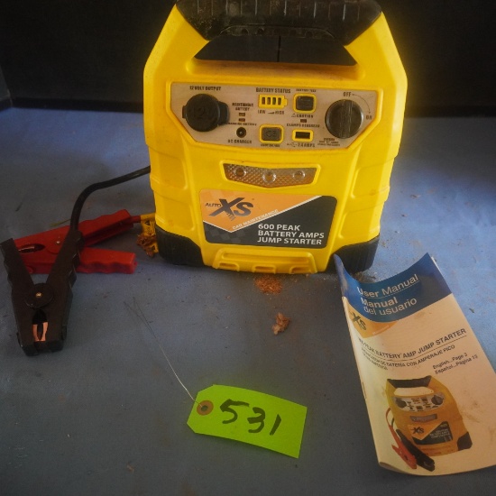Auto Xs600 Battery Jump Start