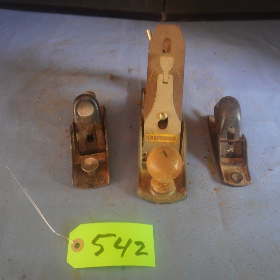 3 WOOD PLANERS