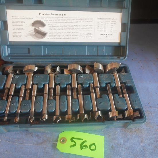 Forstner Bit Set
