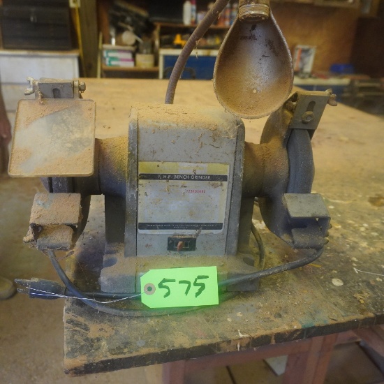 1/2 HP BENCH GRINDER