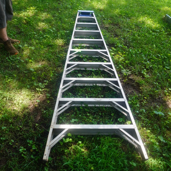 WERNER 10 FT. ALUMINUM LADDER