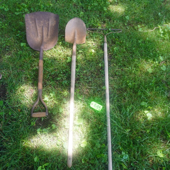 SCOOP, SHOVEL AND RAKE