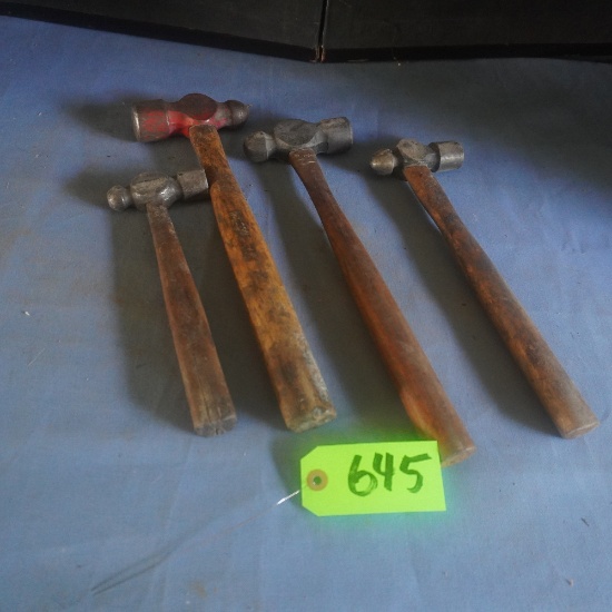 4 Ball Peen Hammers