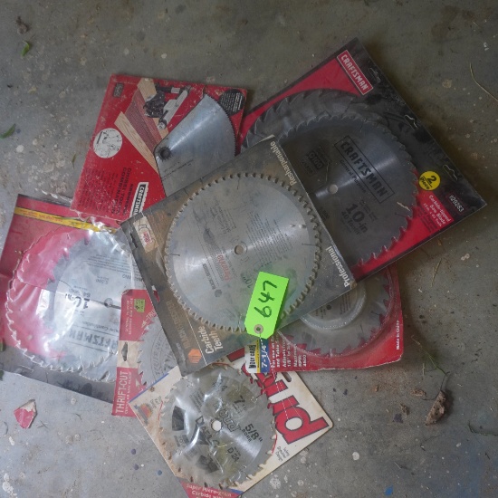 7 SAW BLADES