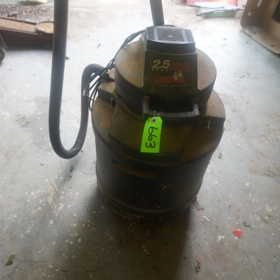 2.5 HP GENIE SHOP VAC