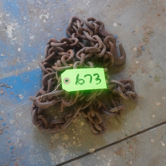 13" LOG CHAIN W/ HOOKS