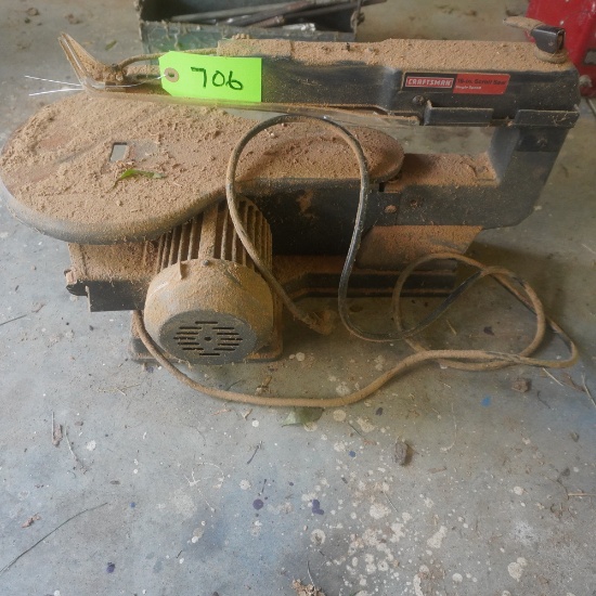 CRAFTSMAN SCROLL SAW 16" SINGLE SPEED