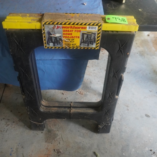 2 NEW PLASTIC SAW HORSES