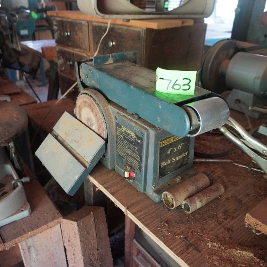4" X 6" BELT SANDER 1/3 HP