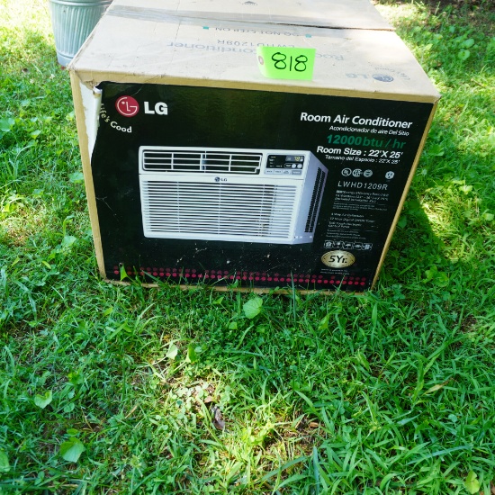 NEW IN BOX LG 12,000 BU ROOM AIR CONDITIONER