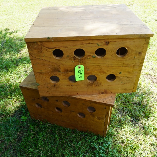 2-BIRD HOUSES