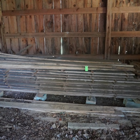 75 + 10 FT. X 6 BOARDS SIZES MAY VARY