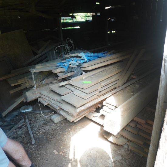 50 + OAK 8 FT. BOARDS SIZES VARY