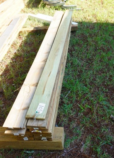 25 FENCING BOARDS- 8FT. LONG 1 X 6 X 8