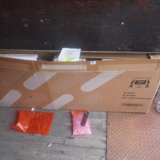New Electric Fireplace Insert In Box