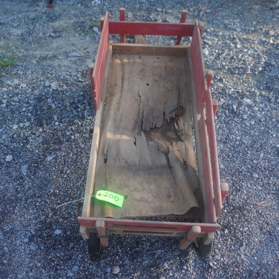 Western Flyer Wagon- Bottom Needs To Be Replaced