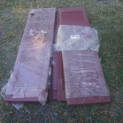 Exterior Shutters 3 Pairs