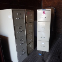 3 FILING CABINETS
