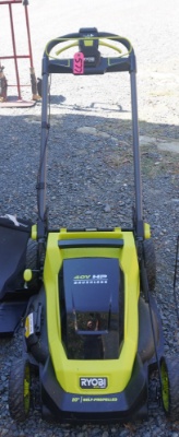 Ryboi Self Propelled 40v Hp Lawn Mower