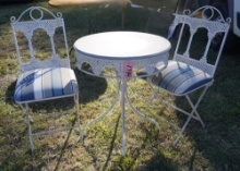 METAL BISTRO SET