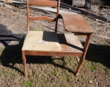 ANTIQUE TELEPHONE TABLE